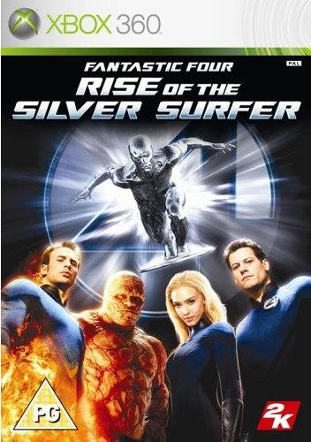 Portada de Fantastic Four Rise of The Silver Surfer