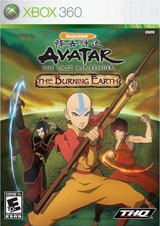 Portada de Avatar The Last Airbender: The Burning Earth