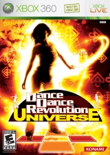 Portada de Dance Dance Revolution Universe