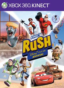 Portada de Kinect Rush: A Disney/Pixar Adventure