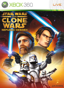 Portada de Star Wars The Clone Wars: Héroes de la República