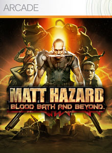 Portada de Matt Hazard: Blood Bath and Beyond