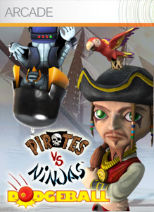 Portada de Pirates vs Ninjas Dodgeball