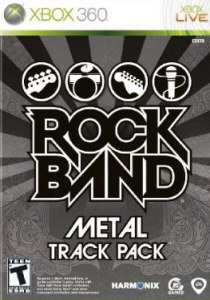 Portada de Rock Band: Metal Track Pack