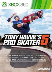 Portada de Tony Hawk's Pro Skater 5