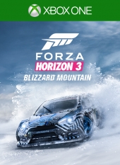 Portada de DLC Blizzard Mountain en Forza Horizon 3