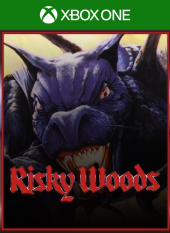 Portada de Risky Woods (QUByte Classics)