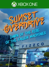 Portada de DLC Sunset Overdrive y El Amanecer del Ascenso de las Máquinas