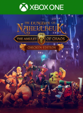 Portada de The Dungeon Of Naheulbeuk: The Amulet Of Chaos - Chicken Edition