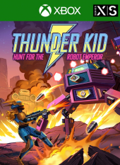 Portada de Thunder Kid: Hunt for the Robot Emperor