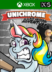 Portada de Unichrome: A 1-bit Unicorn Adventure